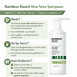 BAMBOO BASED ALOE VERA ŞAMPUAN 500 ML.