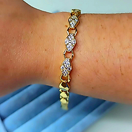 Xuping 14K Taşlı Bileklik