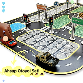 Ahşap Otoyol Seti