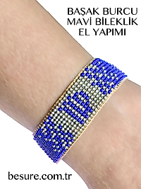 BAŞAK BURCU BİLEKLİK MAVİ