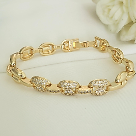 14K Iri Botton  Xuping Bileklik