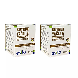 Fırsat Kapısı Esila Kuyruk Yağı masaj Kremi 210 ml x2 Adet