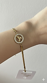 Çelik Ankakuşu Zincir Bileklik