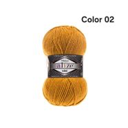 ALİZE SUPERLANA MİDİ COLOR 02-SAFRAN