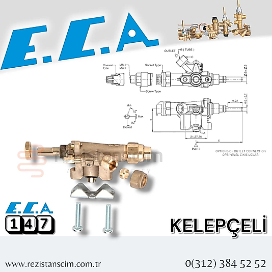 Kelepçeli Eca Gaz Muslugu 147
