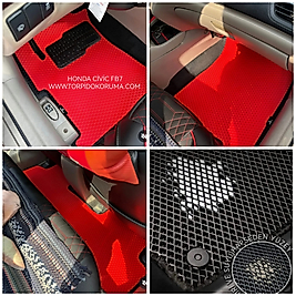 Honda Civic FB7 Akıllı Premium Eva Oto Paspas (Aksesuarlar Fiyata Dahil Değildir)