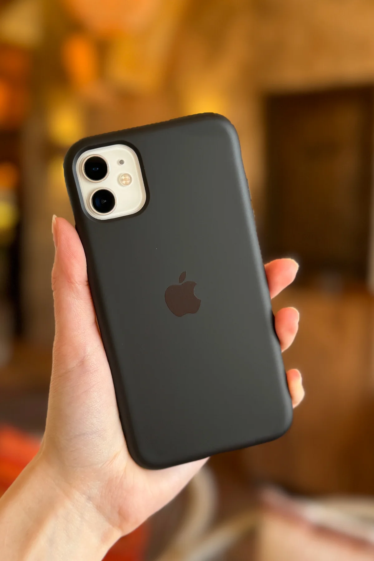 Iphone Siyah Lansman Kılıf