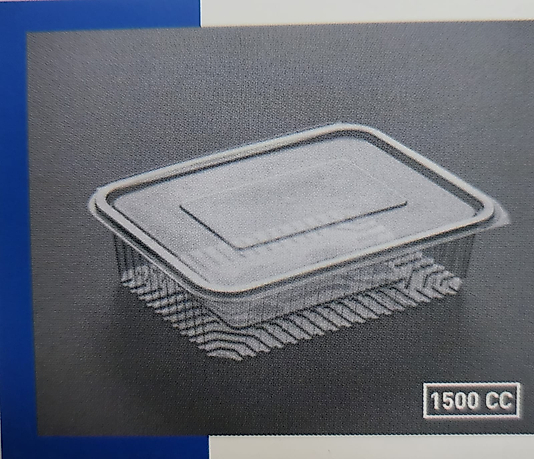 Plastik Kapaklı Ambalaj 1500 CC