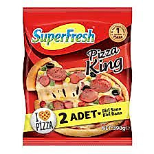 SUPERFRESH PİZZA KING 2'Lİ 390 GR