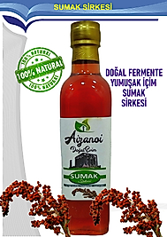 SUMAK SİRKESİ 500 ML (DOĞAL FERMENTE İÇİMLİK)