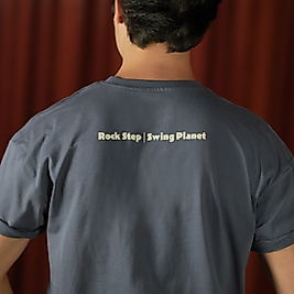 Swing Planet Özel Tasarım Füme Oversize Unisex T-Shirt