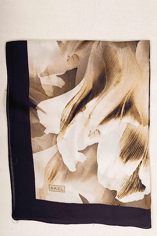 FLOOR İPEK ŞAL İTALYAN DİKİŞİ DESEN-3