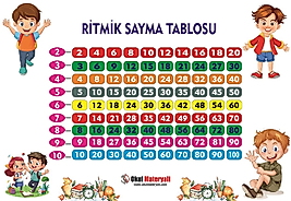 RİTMİK SAYMA 35X50