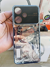 İnfinix Hot 30i Lens Korumalı Telefon Kılıfı Mavi