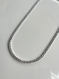 Dönmeyen Suyolu Kolye Silver Renk