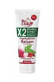 Dr. C. Tuna İki Kat Etkili Biberli Masaj Jeli 250 ml