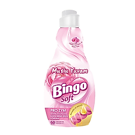 Bingo Soft Konsantre Çamaşır Yumuşatıcısı, Mutlu Yuvam, 1440 Ml