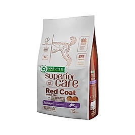 Nature's Protection Tahılsız %80 Hayvansal Proteinli ve Somonlu Küçük Irk Kızıl Yavru Köpek Maması (1,5 kg)