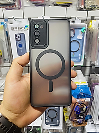Samsung Galaxy S20 Fe Lens Korumalı Magsafe Mat Telefon Kılıfı Siyah