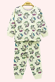 Kız Çocuk Hello Kitty Pijama Takımı – 2’li Set (3-7 Yaş)