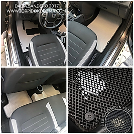 Dacia Sandero 2012 - 2021 Akıllı Premium Eva Oto Paspas (Aksesuarlar Fiyata Dahil Değildir)