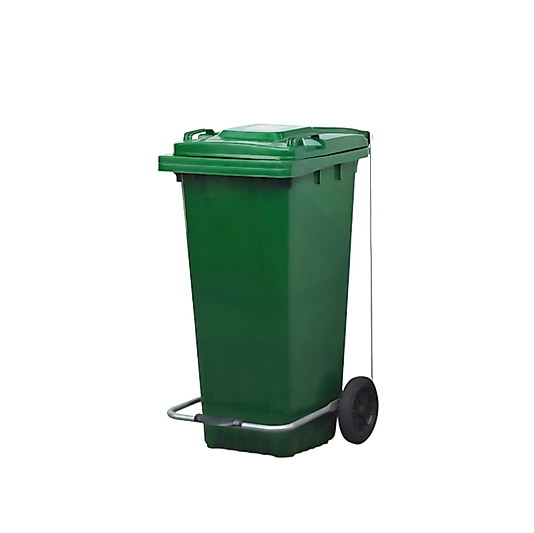 Konteyner 80 LT (Yeşil) Pedallı ( KDV DAHİL )
