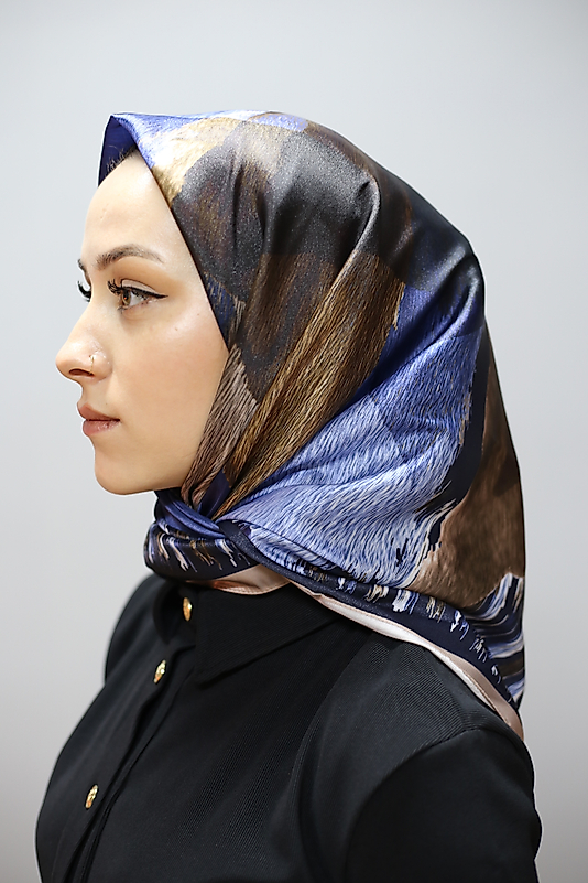 Akel Digital Kristal Eşarp 95 X 95