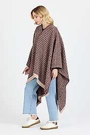 Panço - Pamuk Polyester Karışımlı Şık ve  Kaliteli Kumaş-Kahverengi