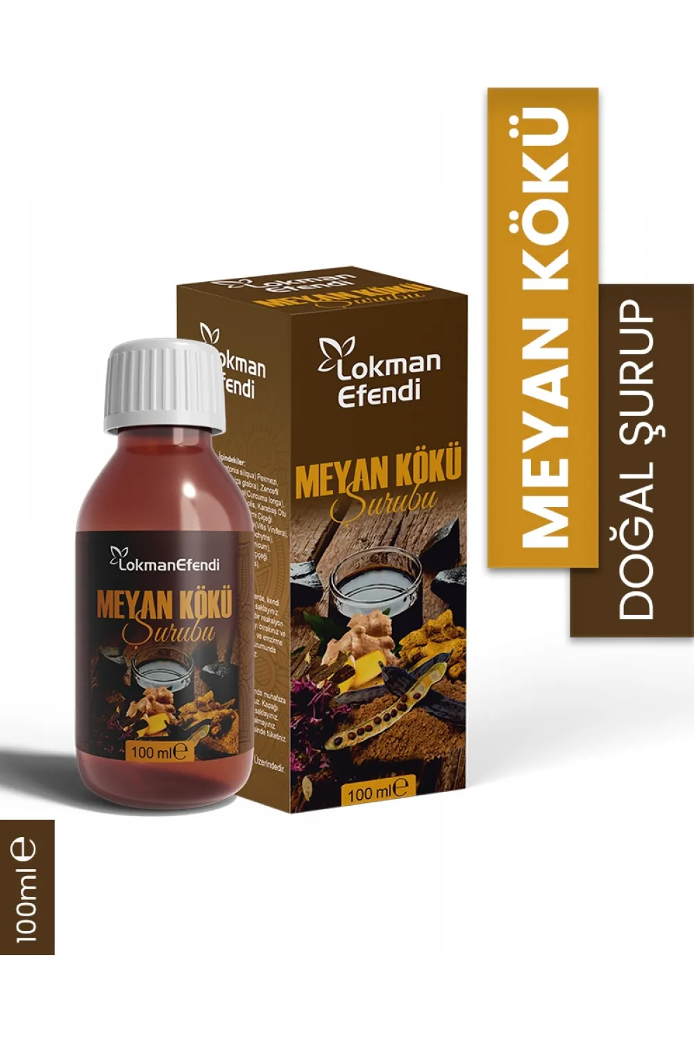 LOKMAN EFENDİ MEYAN KÖKÜ ŞURUBU 100 ML