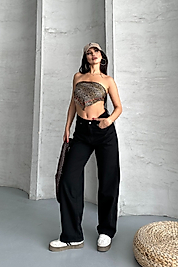 SİYAH STRAİGHT PALAZZO JEAN