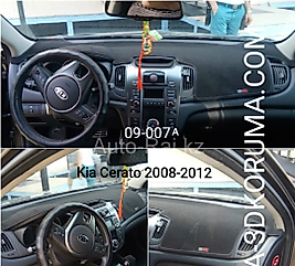 Kia Cerato K3 2008-2012 Konsol Torpido A3D Koruma Koruyucu Kılıfı