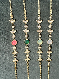 Gold Galaksi Bileklik Renkli