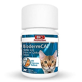 Bio Pet Active Bioderm Kedi Deri Ve Tüy Sağliği Koruyucu 100