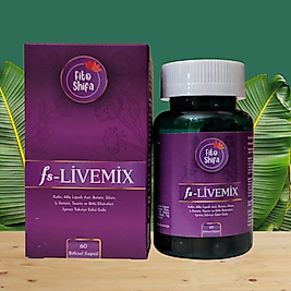 fs-LIVEMIX (Deve Dikeni-Silimarin, Zerdeçal, Enginar Yağrağı, Karahindiba) 60 Kapsül