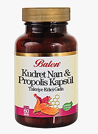 Balen Kudret Narı & Propolis Kapsül Takviye Edici Gıda