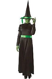 ADULT WICKED GREEN WEST WITCH cadı kostümü