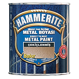 HAMMERITE Çekiçlenmiş Metal Boyası 0.75 Litre bakır