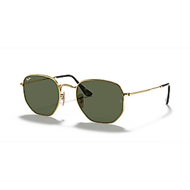 Ray-Ban Rb 3548 001 51-21 Unisex Güneş Gözlüğü Hexagonal Orta Ekartman;