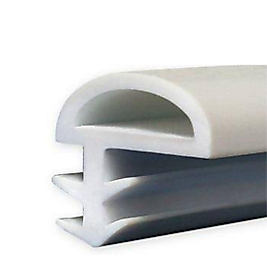 Plastik Ahşap Kapı Fitili 10 cm 100 Metre Beyaz ( Yandan )