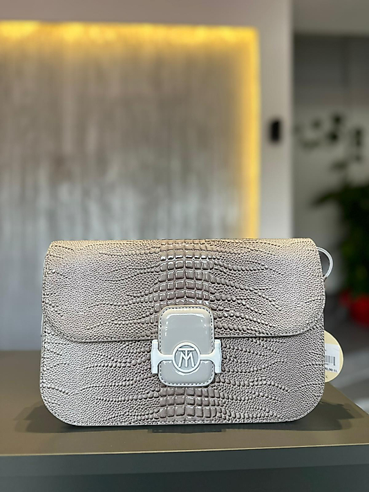 MATMAZEL GRİ OMUZ ÇANTASI