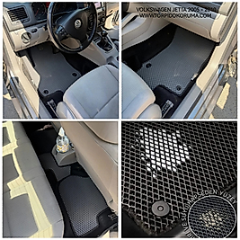 Volkswagen Jetta 2005 - 2010  Kasa Akıllı Premium Eva Oto Paspas (Aksesuarlar Fiyata Dahil Değildir)