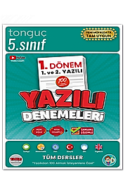 Tonguç 5. Sınıf Yazılı Denemeleri 1. Dönem 1 ve 2. Yazılı