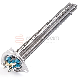 Bulaşık Yıkama Makinası Büyük Üçgen Flanş Rezistans 380/220V 3*1500W