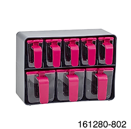 HEREVİN 5X250+3X690 cc 8 PARÇA GRİ BAHARATLIK TK