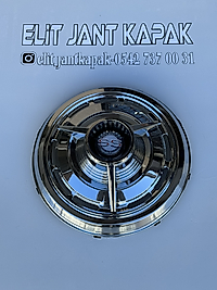 15 INCH DÜZ ÇEMBERLİ SİYAH SS JANT KAPAĞI