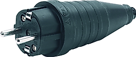Schneider Electric 3201-301-0300 1x16A Kauçuk Düz Fiş