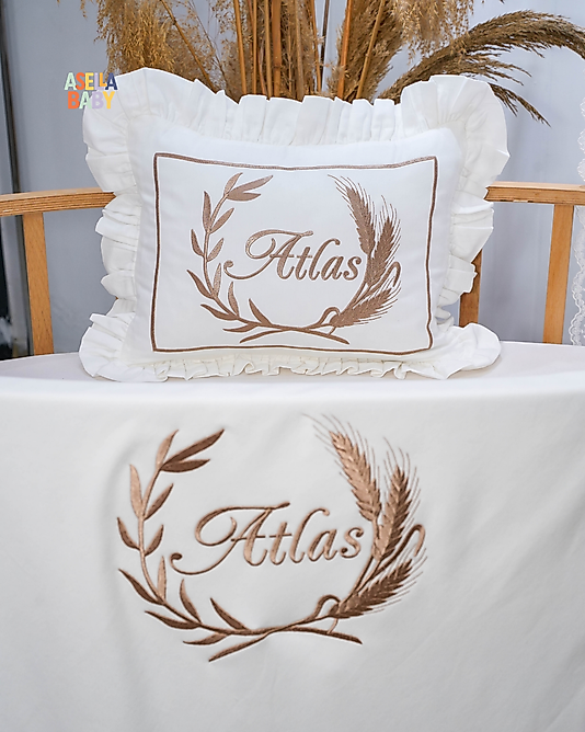 Yenidoğan Set - Bebeğinizin İsmi Nakışlı