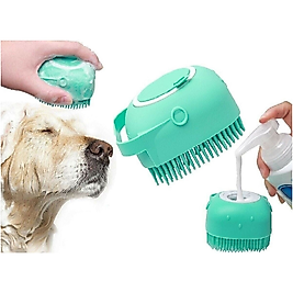 Şampuan Hazneli Kedi / Köpek Yıkama Fırçası