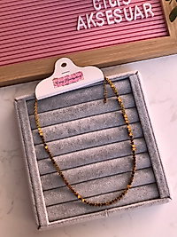 Çelik Gold Yıldız Kolye