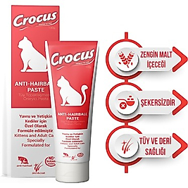 Crocus Anti Hairball Kedi Malt Macunu 100 Gram